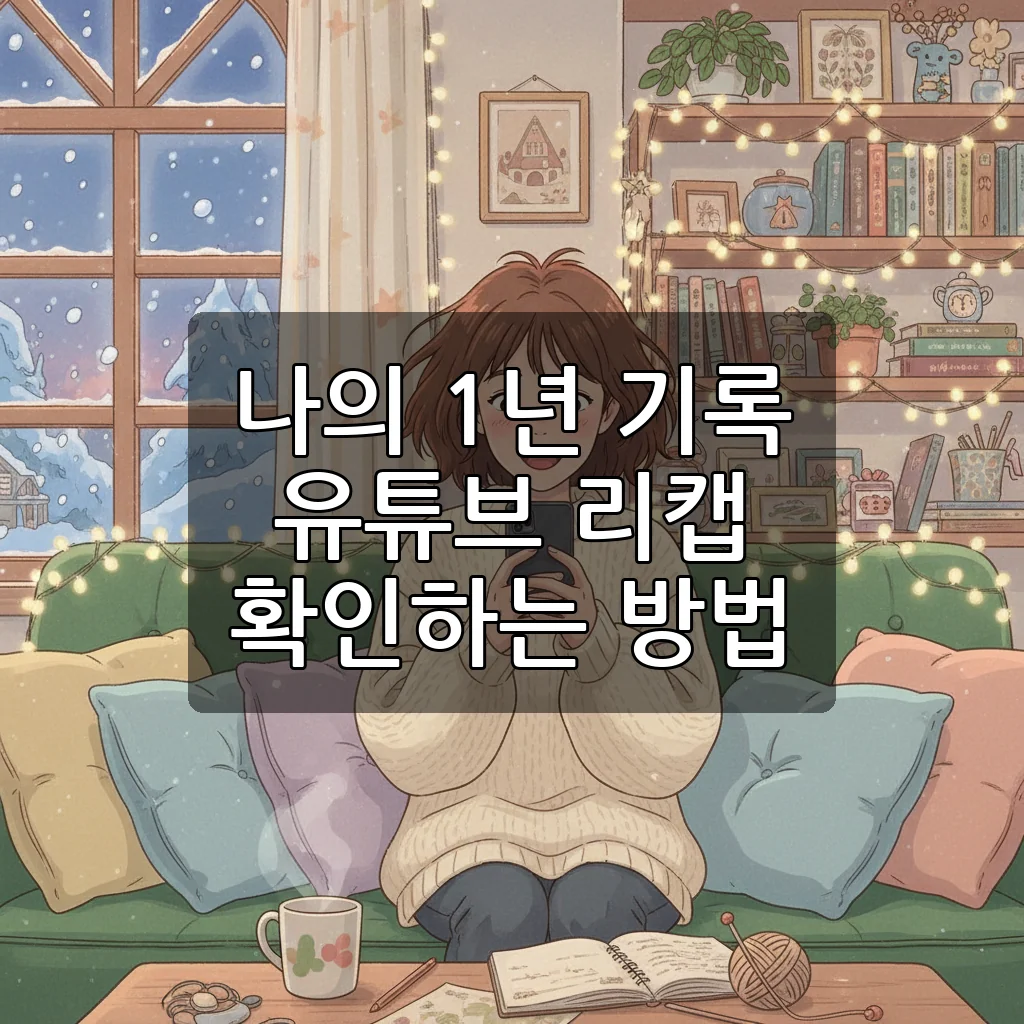 2025 유튜브 연말결산 보는법! 리캡 안 뜰 때 해결책과 새로운 기능 총정리