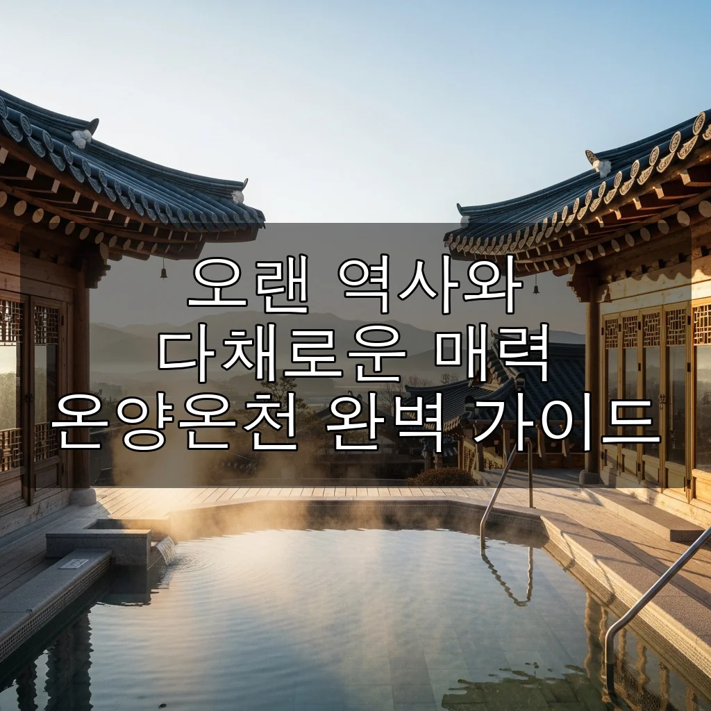 서울 근교 온양온천: 2025년, 역사와 효능부터 축제까지 완벽 가이드