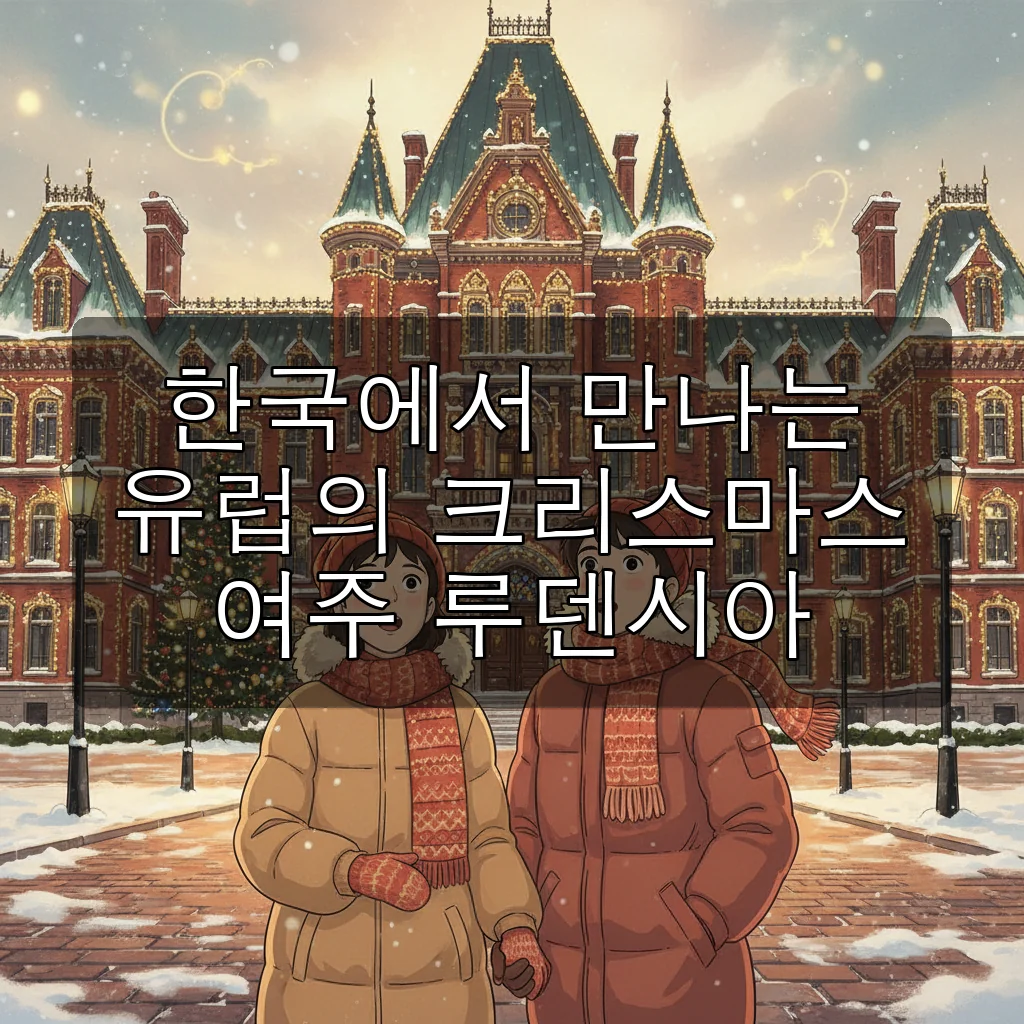 여주 루덴시아 크리스마스 여행, 유럽 감성 가득한 겨울 데이트 코스