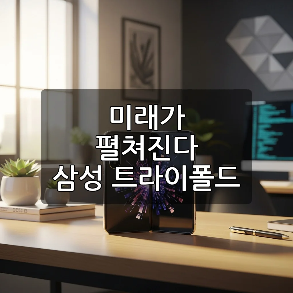 삼성 트라이폴드, 3단 폴더블폰의 미래를 펼치다! 완벽 분석 가이드