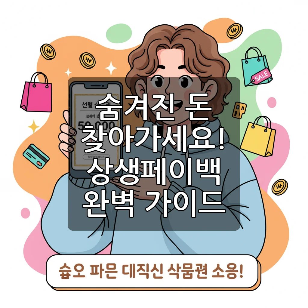상생페이백 조회, 혜택부터 신청까지! 놓치면 후회할 완벽 가이드
