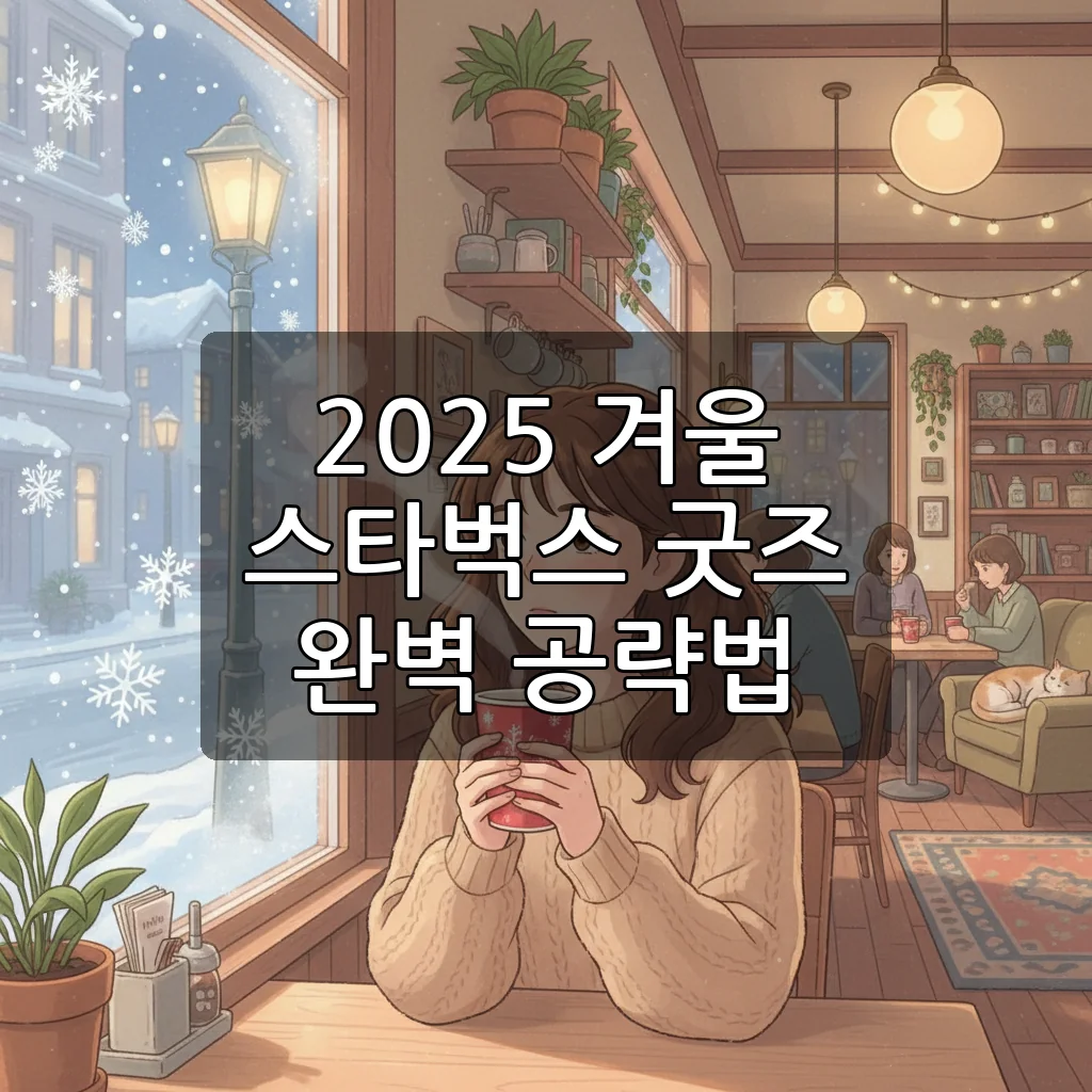 2025 스타벅스 프리퀀시 겨울 시즌, MSGM 굿즈 획득 꿀팁 총정리