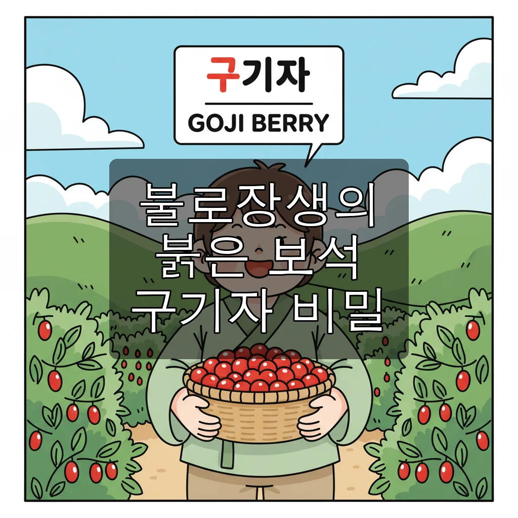 붉은 보석 구기자의 효능, 피로회복부터 노화방지까지 완벽 정리