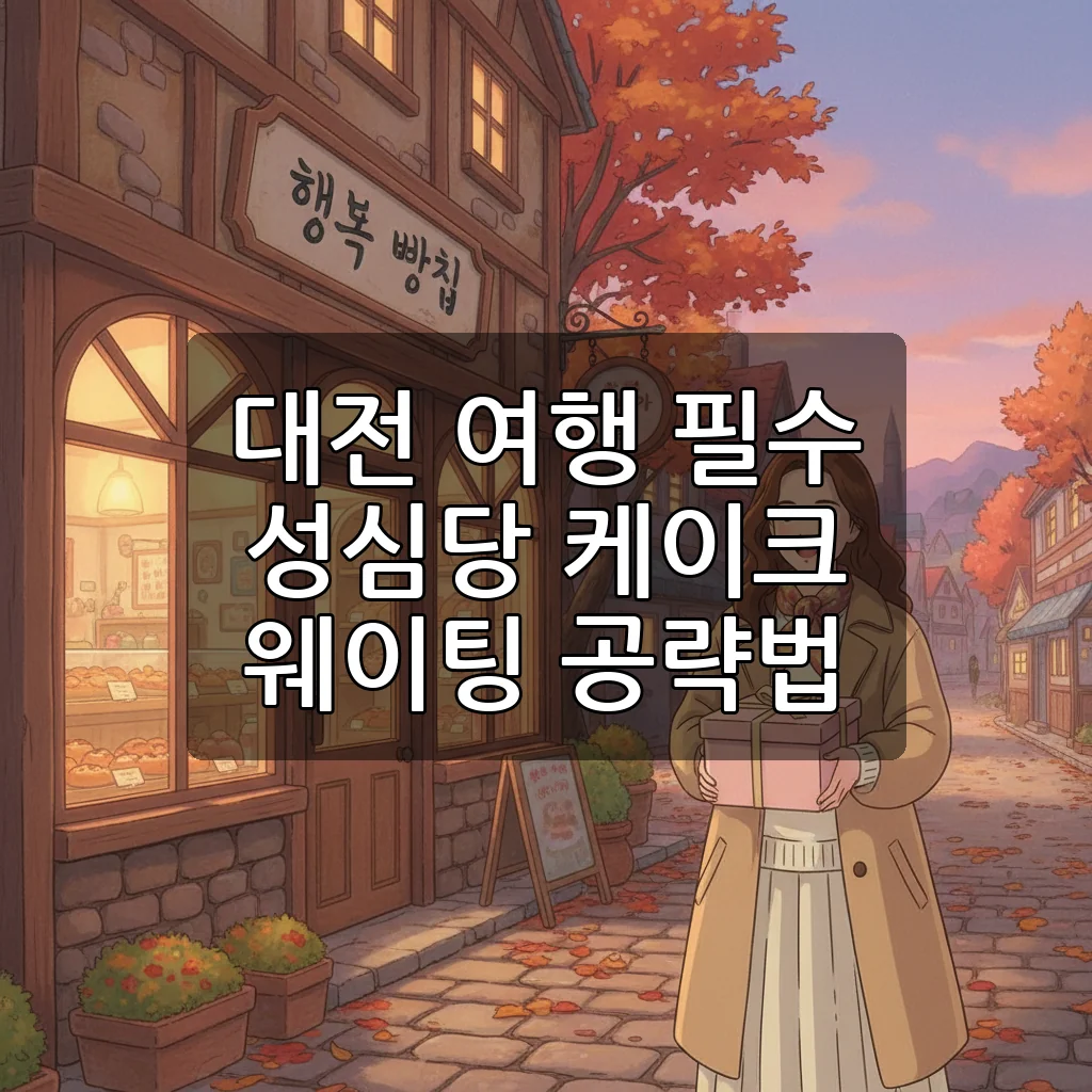 대전 성심당 케이크 딸기시루 망고시루 가격부터 웨이팅 꿀팁까지 총정리