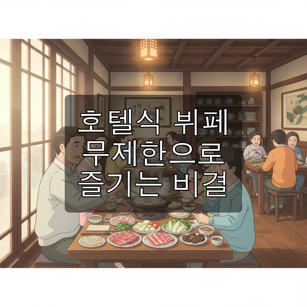 샤브올데이 가격부터 할인 꿀팁까지! 호텔식 샤브뷔페 완벽 가이드
