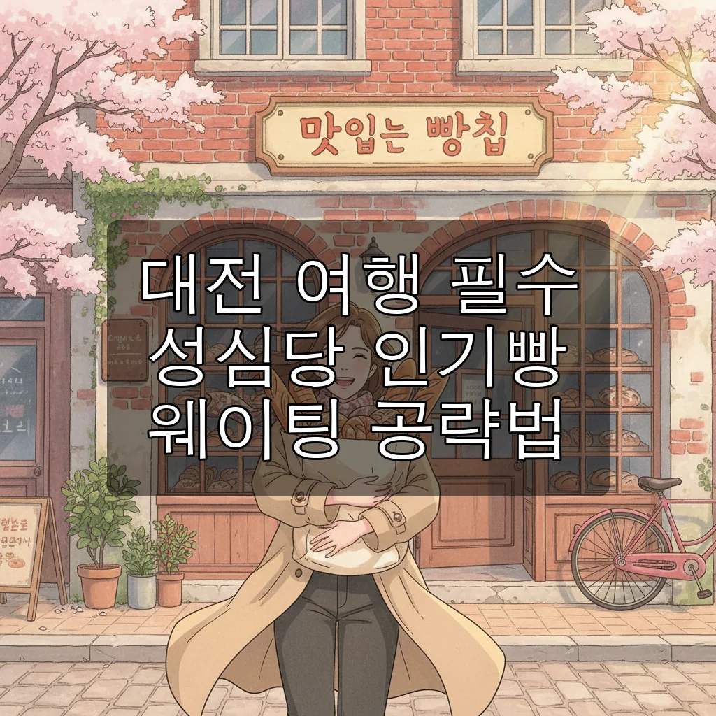 대전 여행의 성지, 성심당 빵지순례 필수 메뉴와 웨이팅 줄이는 꿀팁