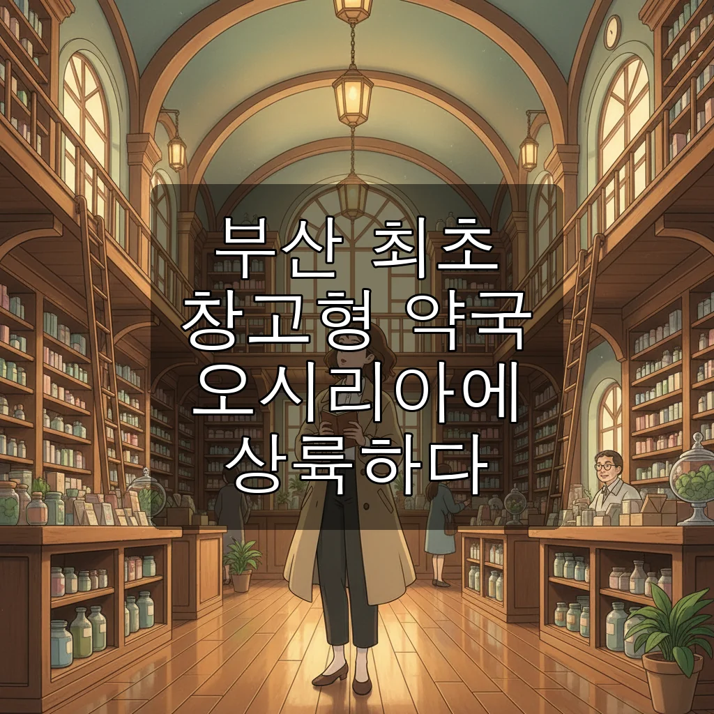 부산 여행 필수 코스? 오시리아약국 창고형 매장 완벽 가이드